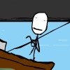 Stickman go fishing