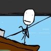 Stickman go fishing